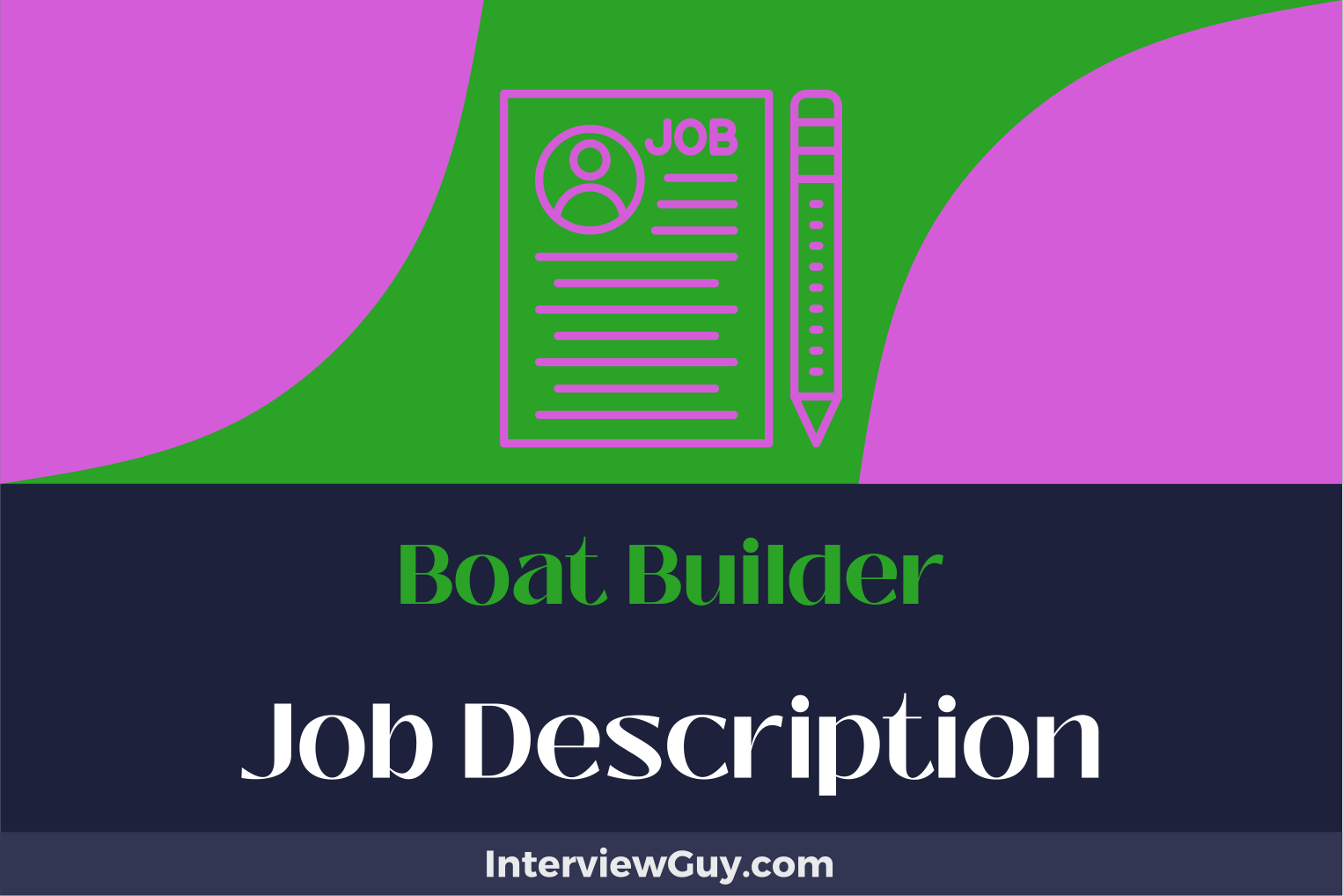 boat builder job description