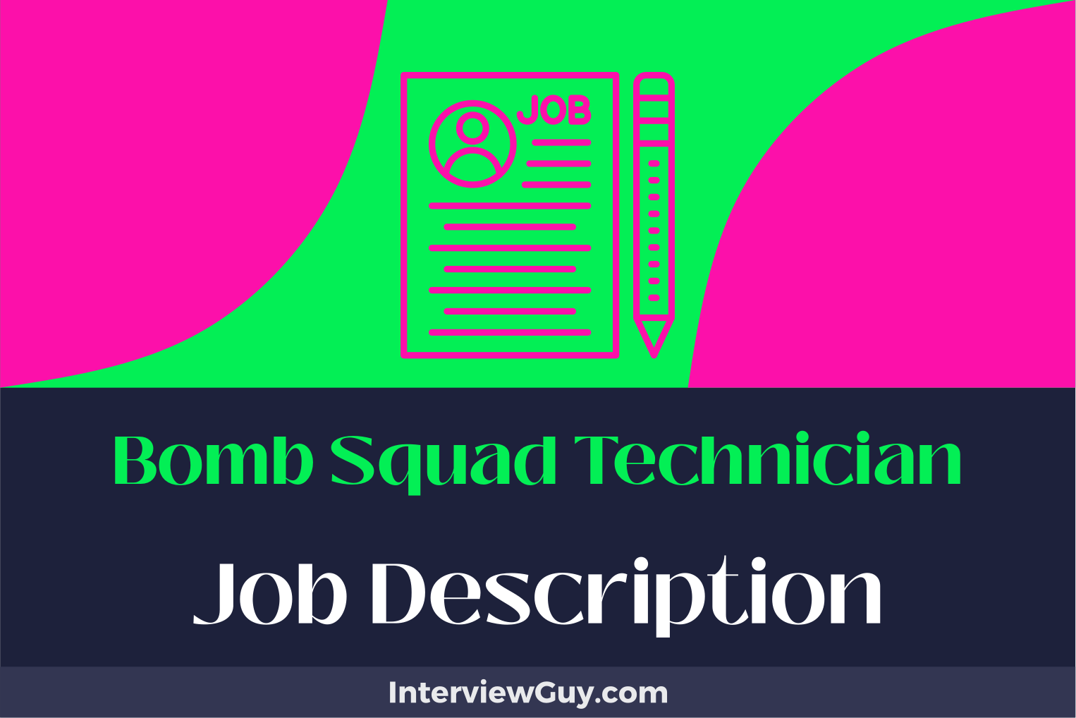 bomb squad technician job description