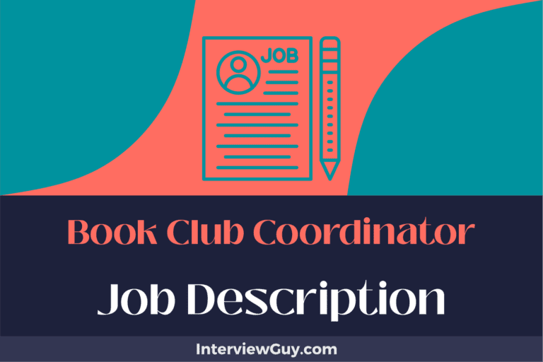 Book Club Coordinator Job Description [Updated for 2024]