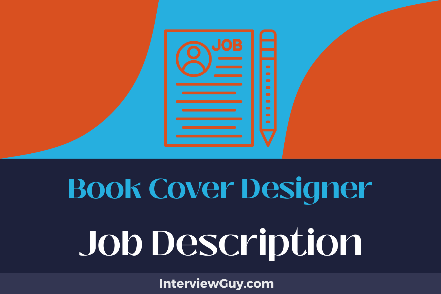 book cover designer job description