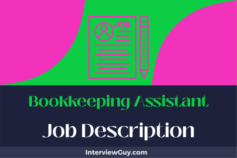 Bookkeeping Assistant Job Description [Updated for 2025]