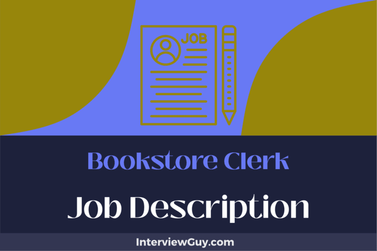 Bookstore Clerk Job Description [Updated for 2024]