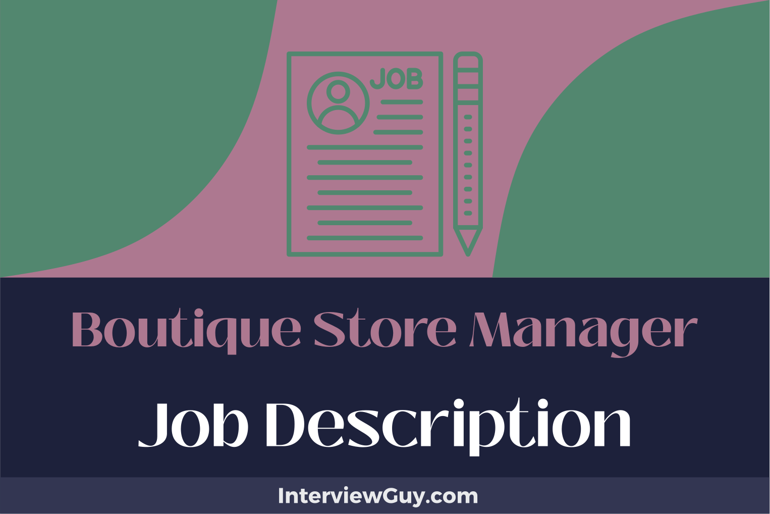 boutique store manager job description