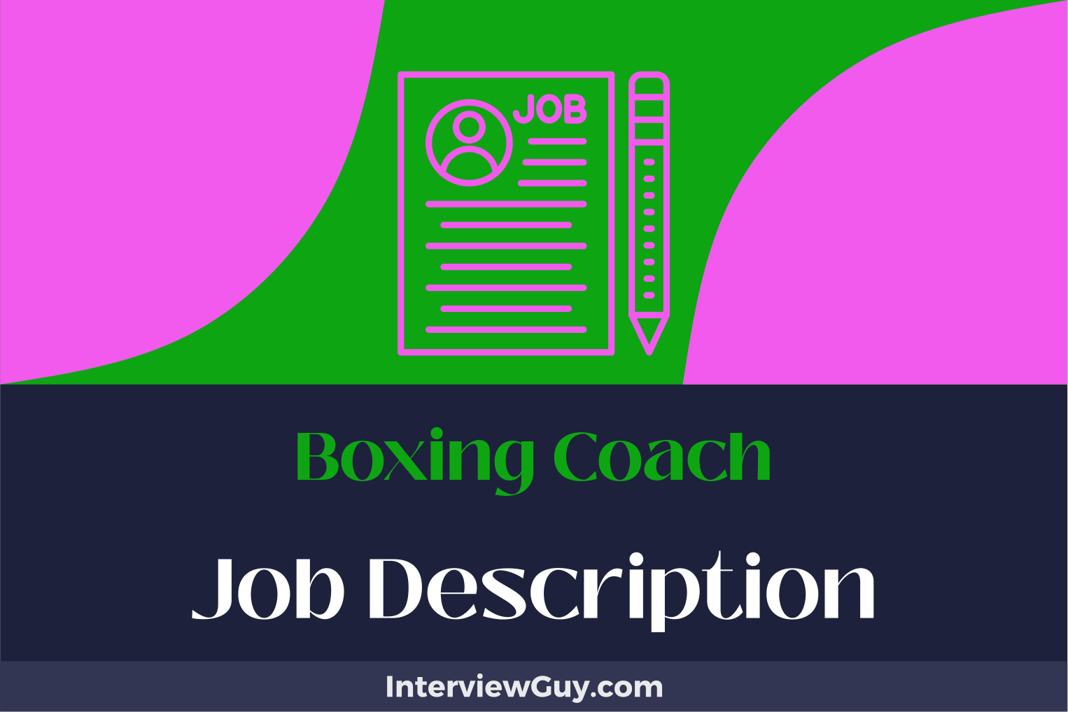 boxing coach job description