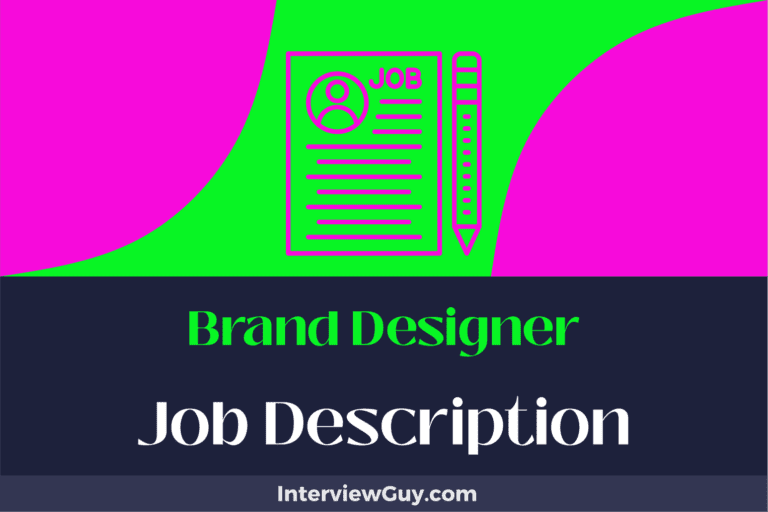 Brand Designer Job Description [Updated for 2024]
