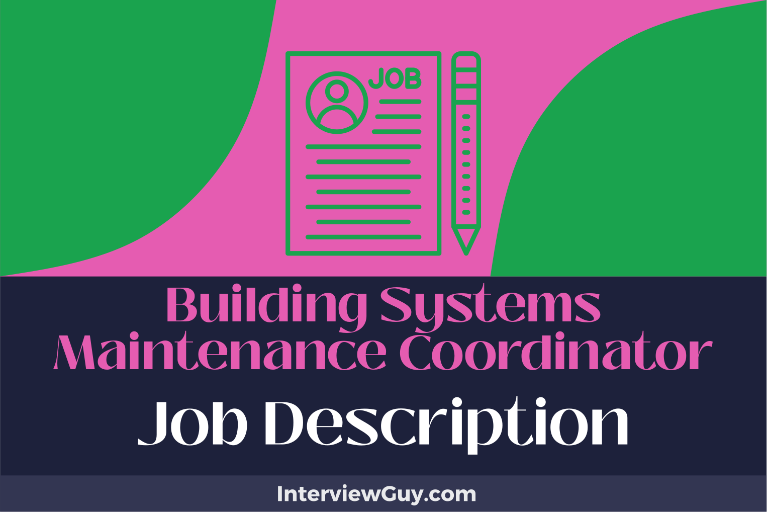 building systems maintenance coordinator job description