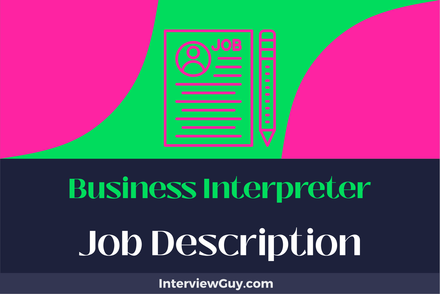 business interpreter job description