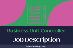 Business Unit Controller Job Description [Updated for 2026]