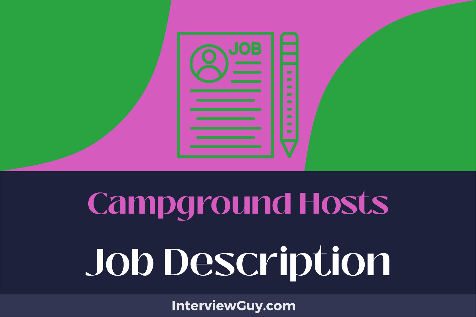 campground hosts job description