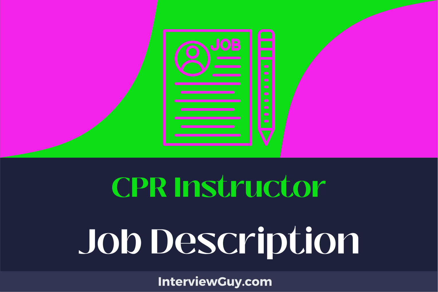 cpr instructor job description