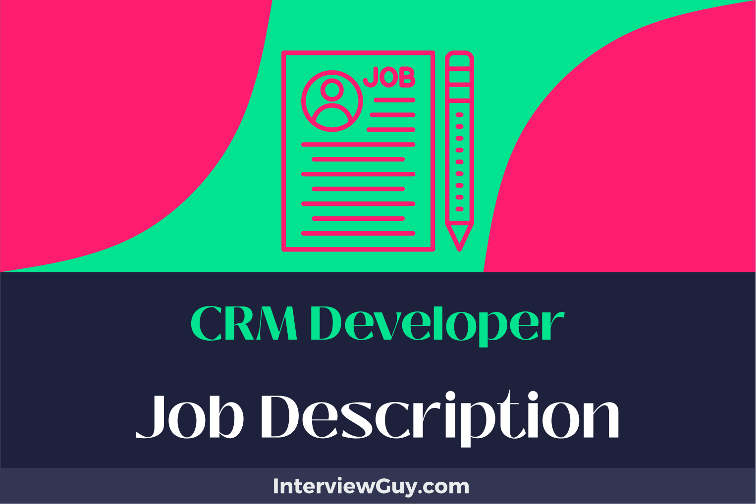 crm developer job description