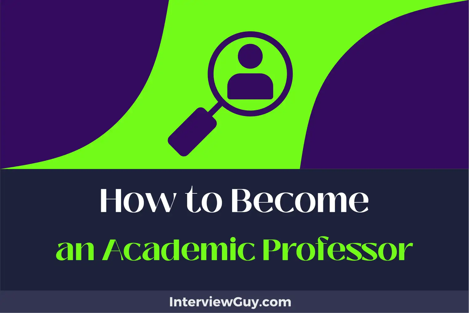 how to become an academic professor