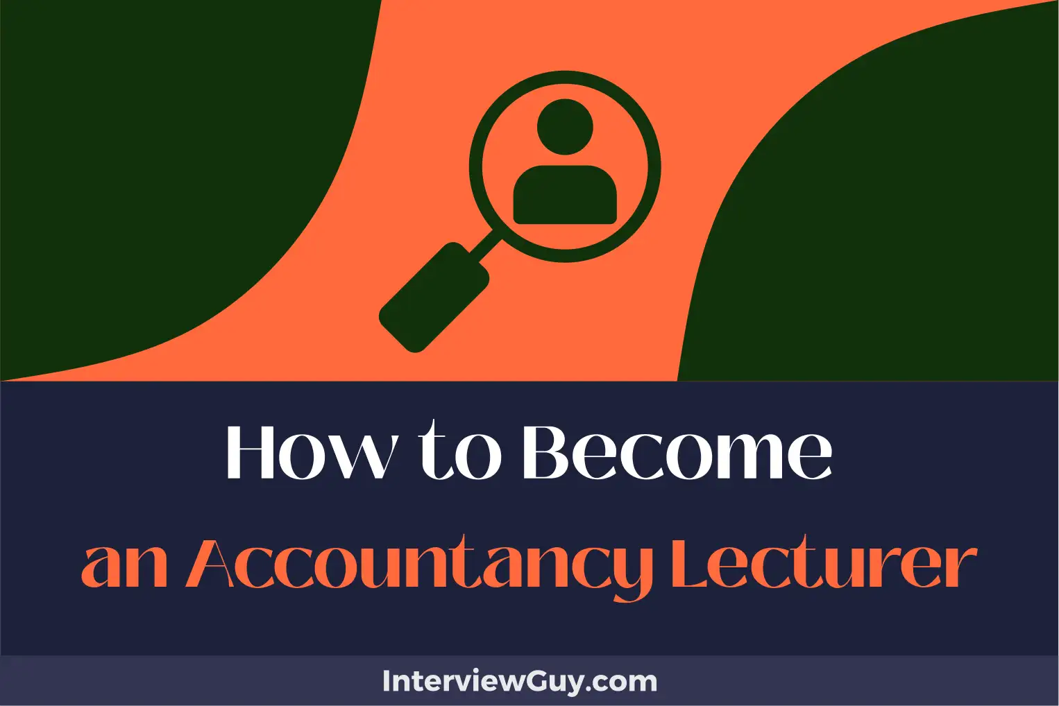 how to become an accountancy lecturer