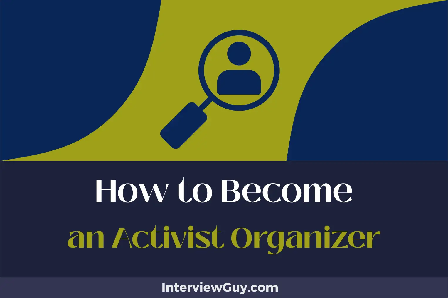 how to become an activist organizer