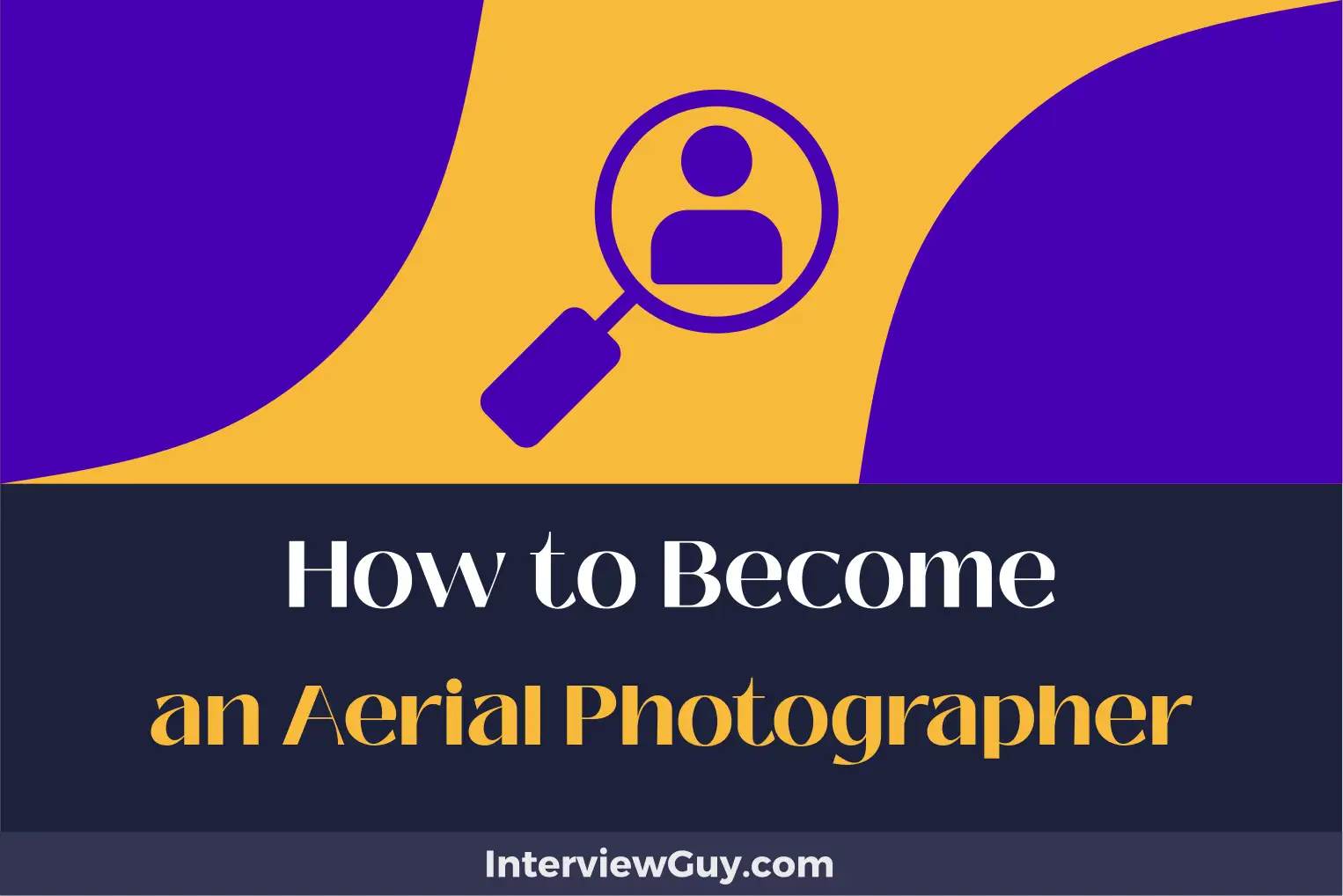 how to become an aerial photographer