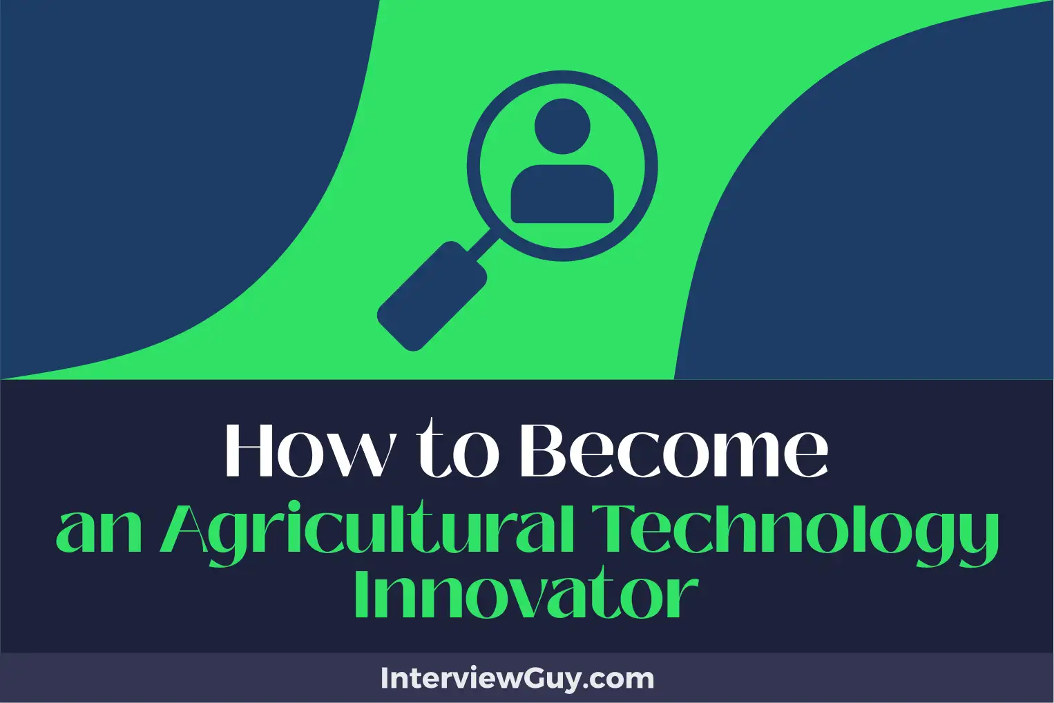 how to become an agricultural technology innovator