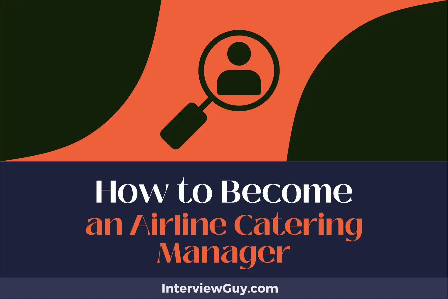 how to become an airline catering manager