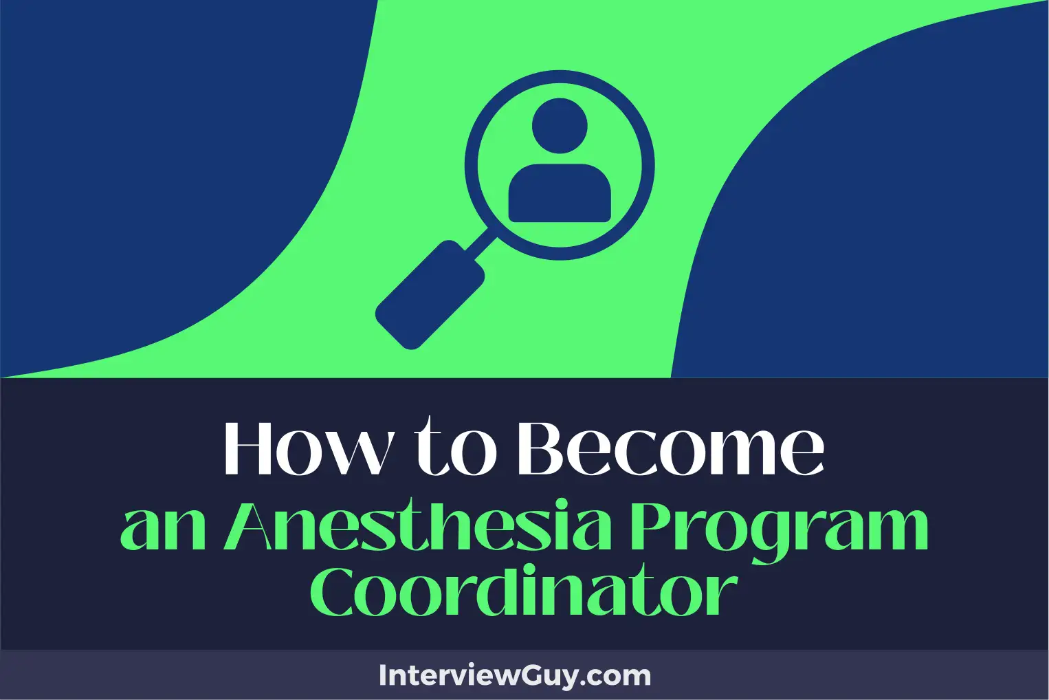 how to become an anesthesia program coordinator