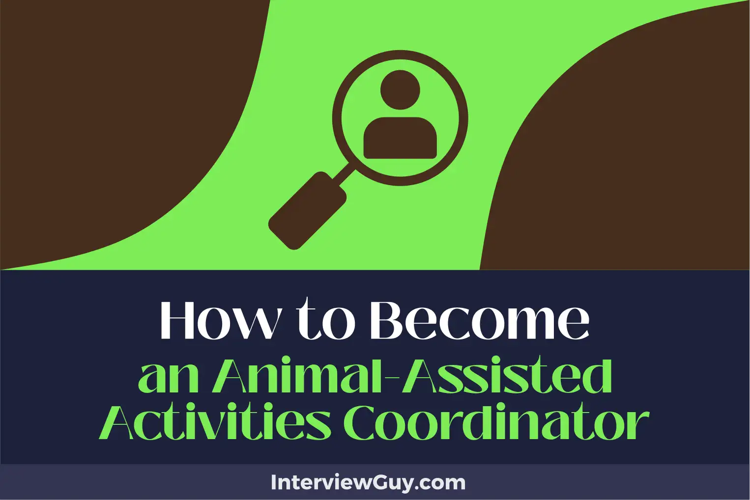 how to become an animal assisted activities coordinator