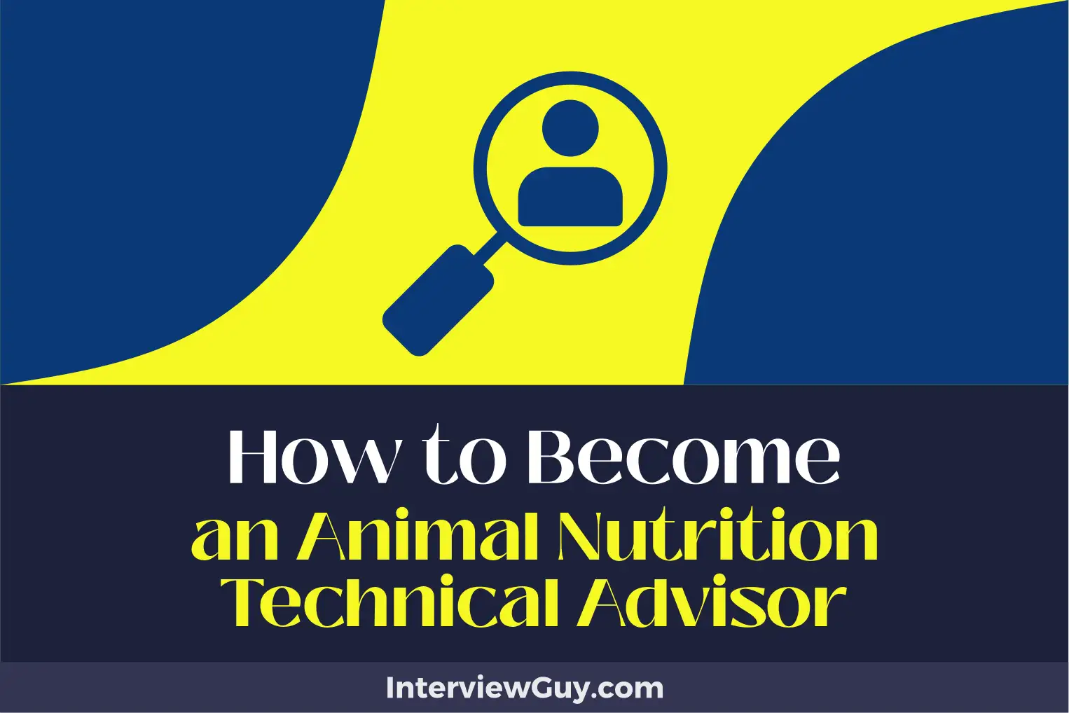 how to become an animal nutrition technical advisor