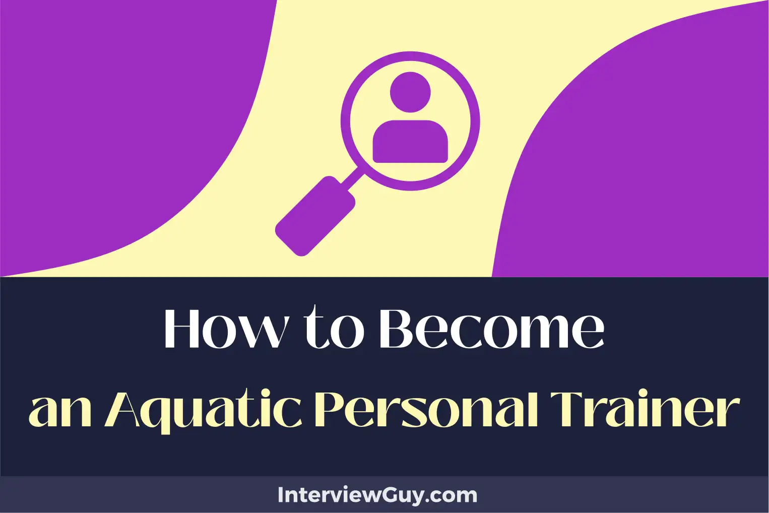 how to become an aquatic personal trainer