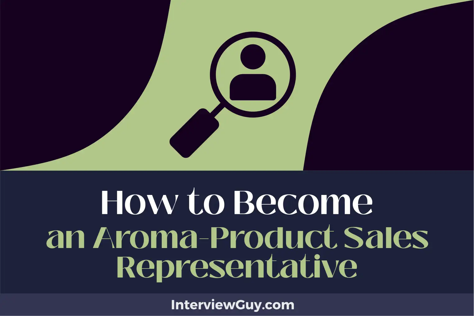 how to become an aroma product sales representative