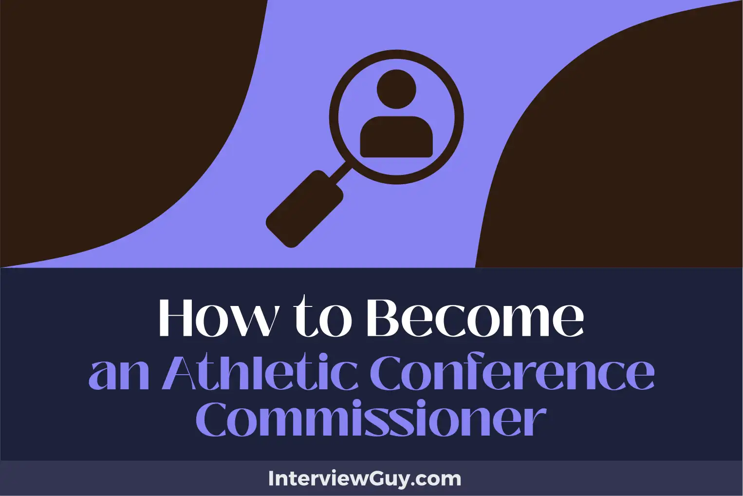 how to become an athletic conference commissioner