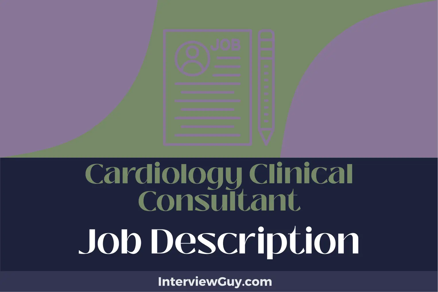 cardiology clinical consultant job description