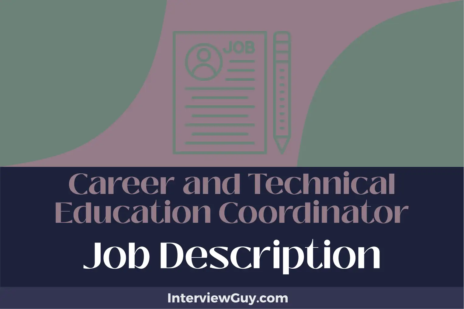career and technical education coordinator job description