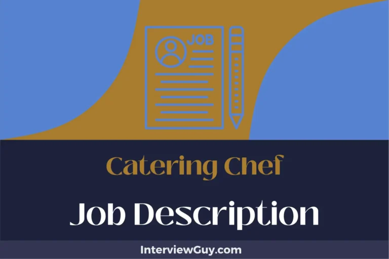 Catering Chef Job Description [Updated for 2025]