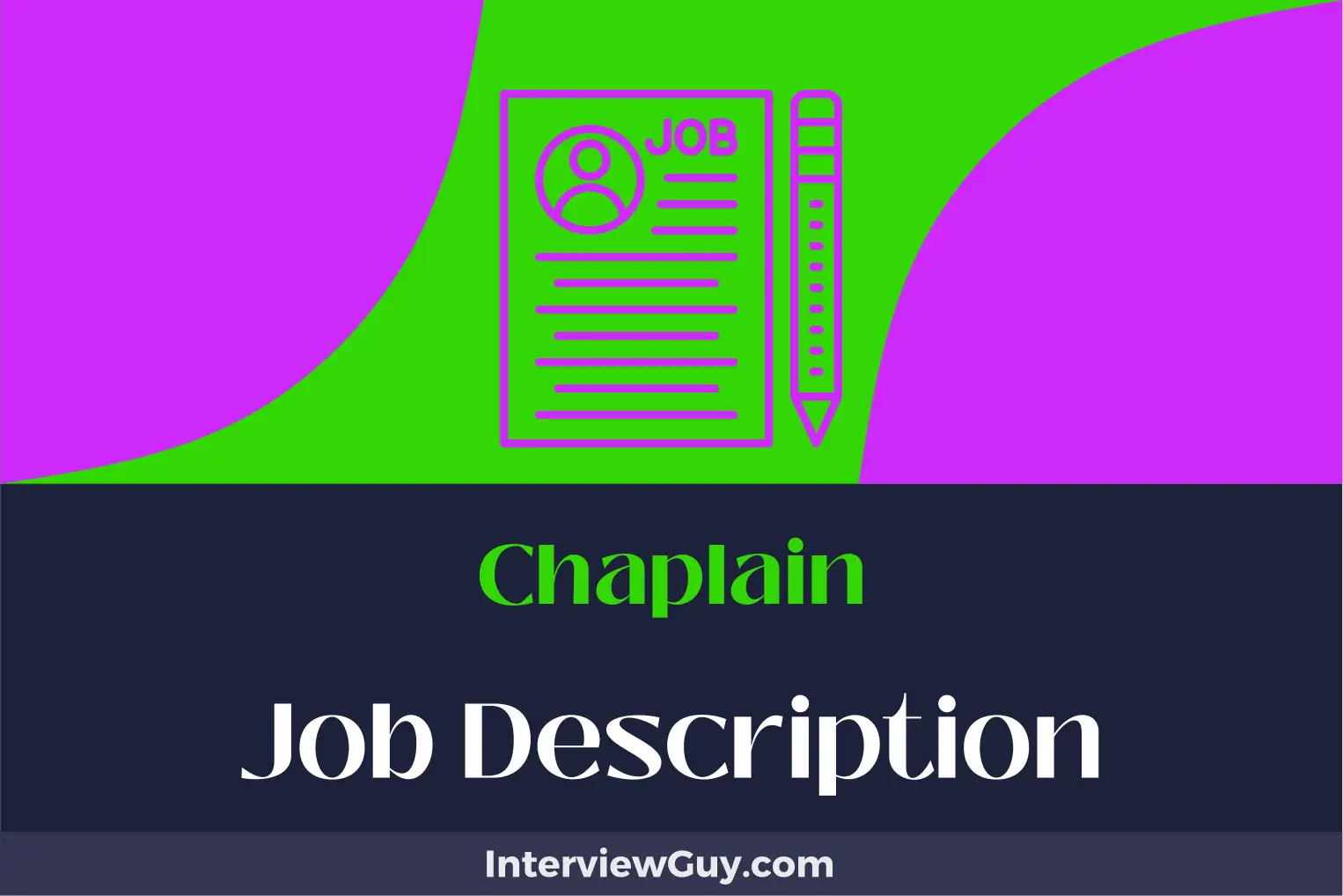 chaplain job description