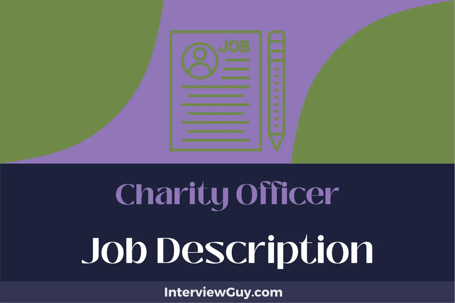 charity officer job description