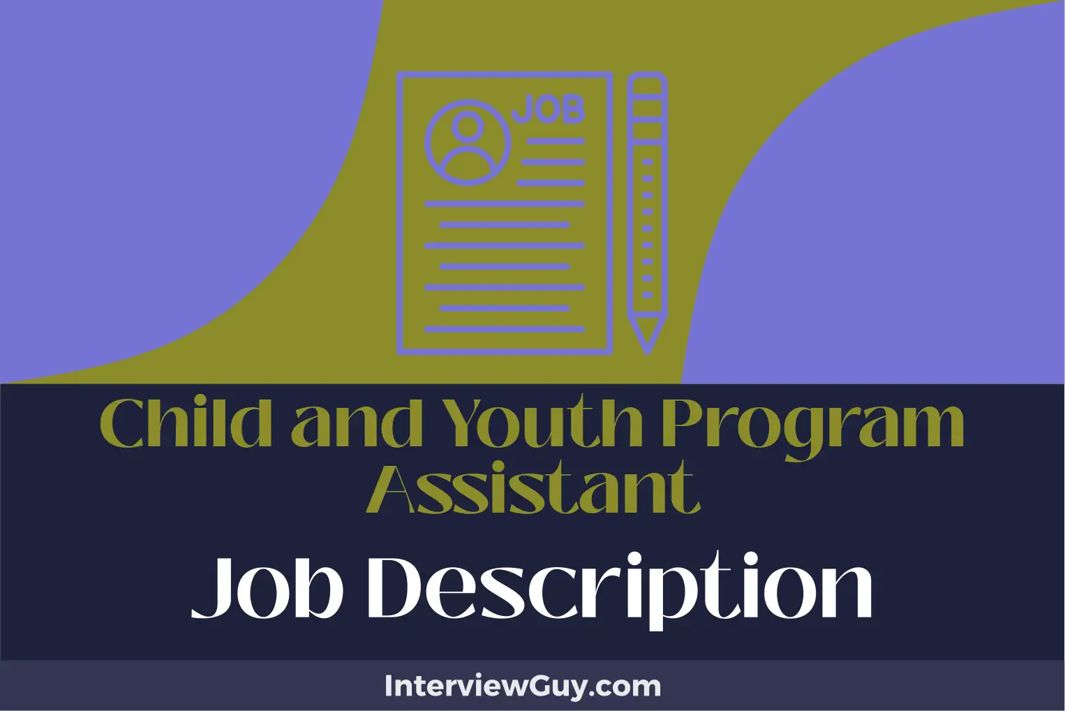 child and youth program assistant job description