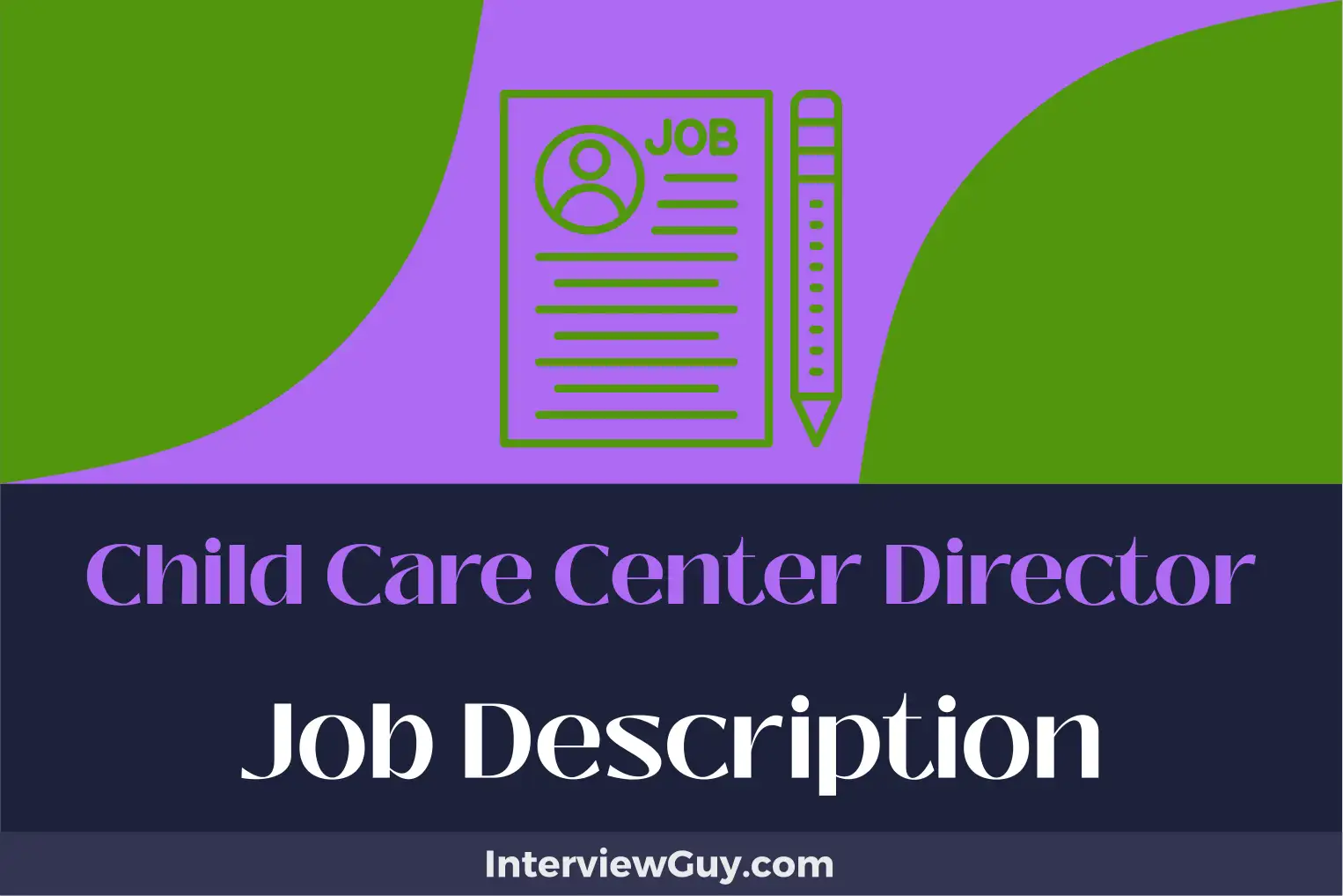 child care center director job description