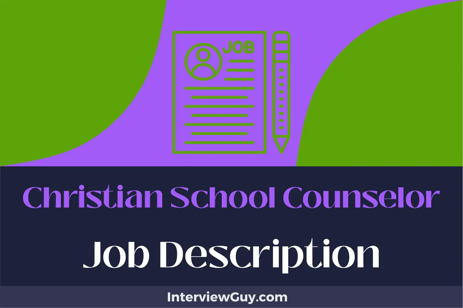 christian school counselor job description