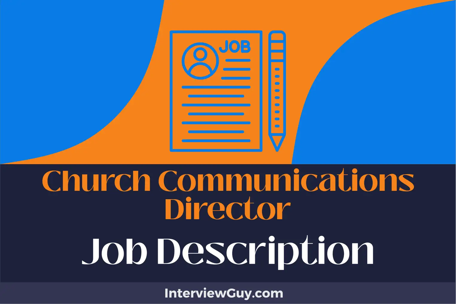 church communications director job description