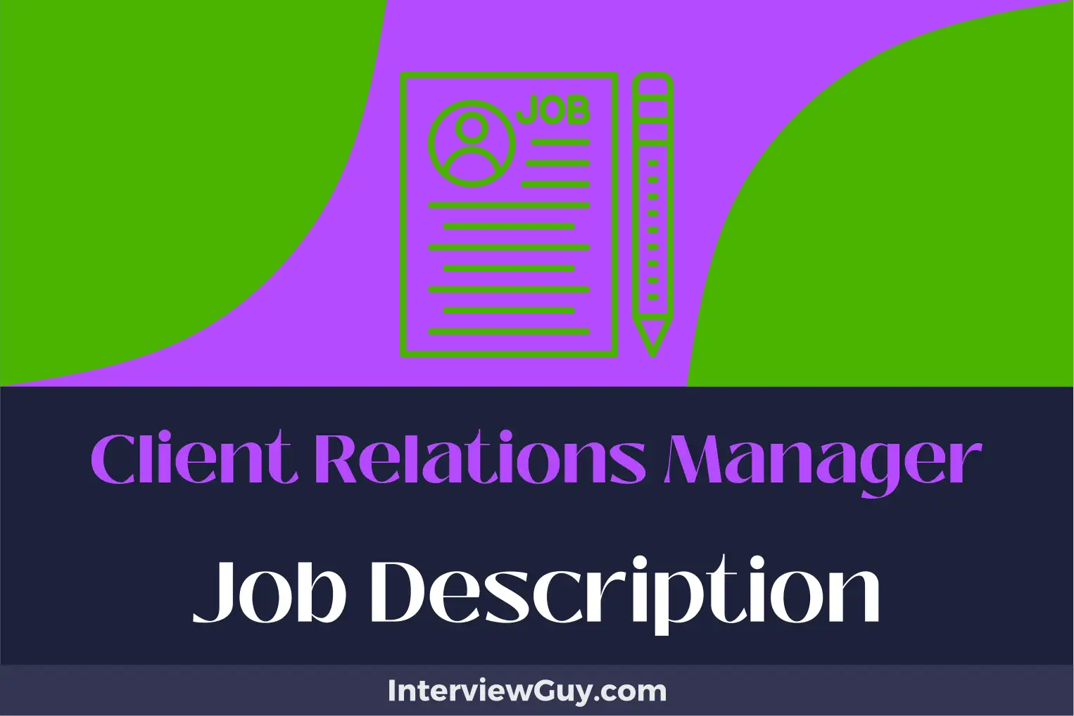 client relations manager job description