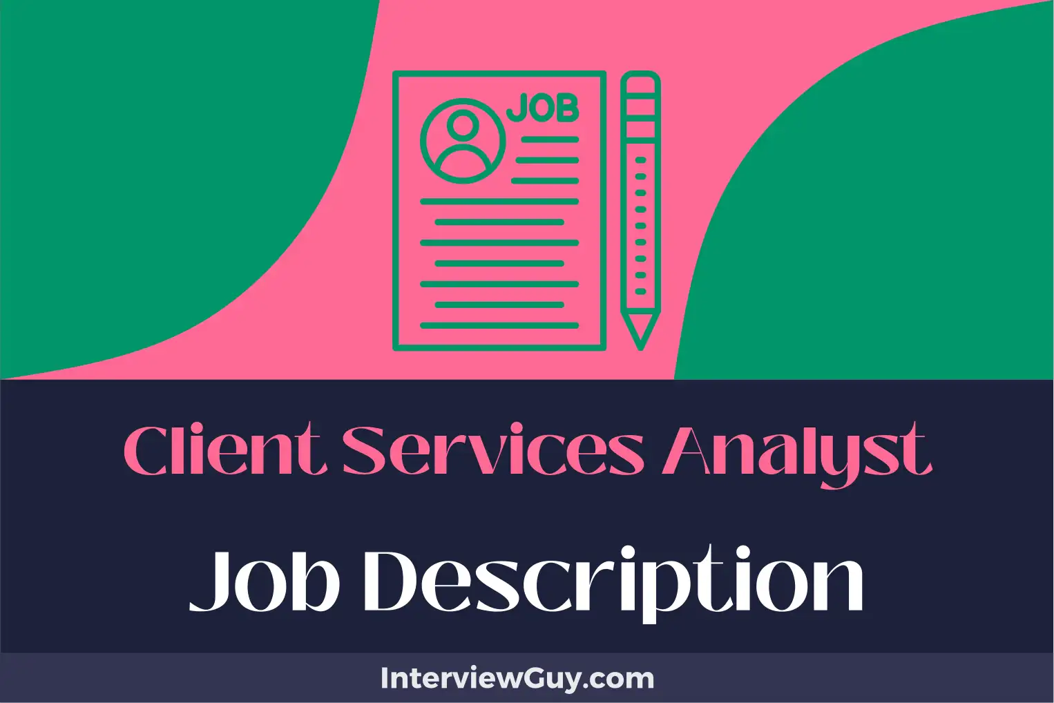 client services analyst job description