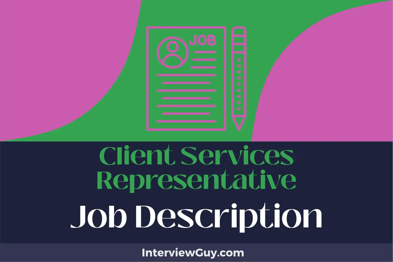 client services representative job description