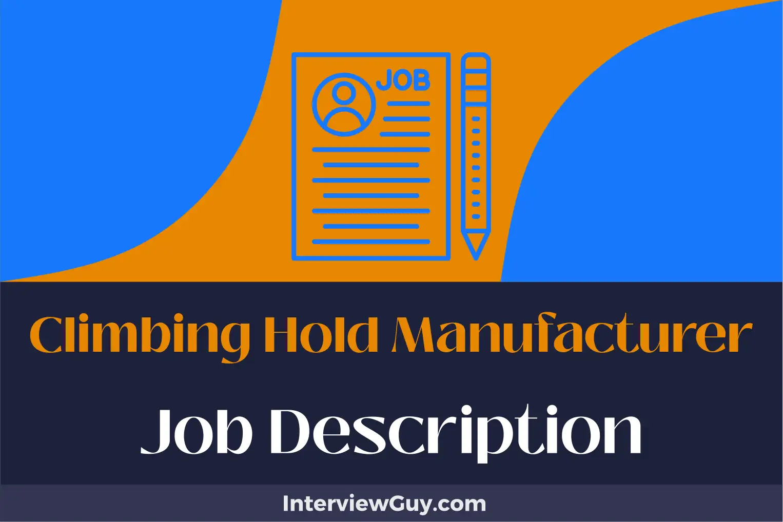 climbing hold manufacturer job description