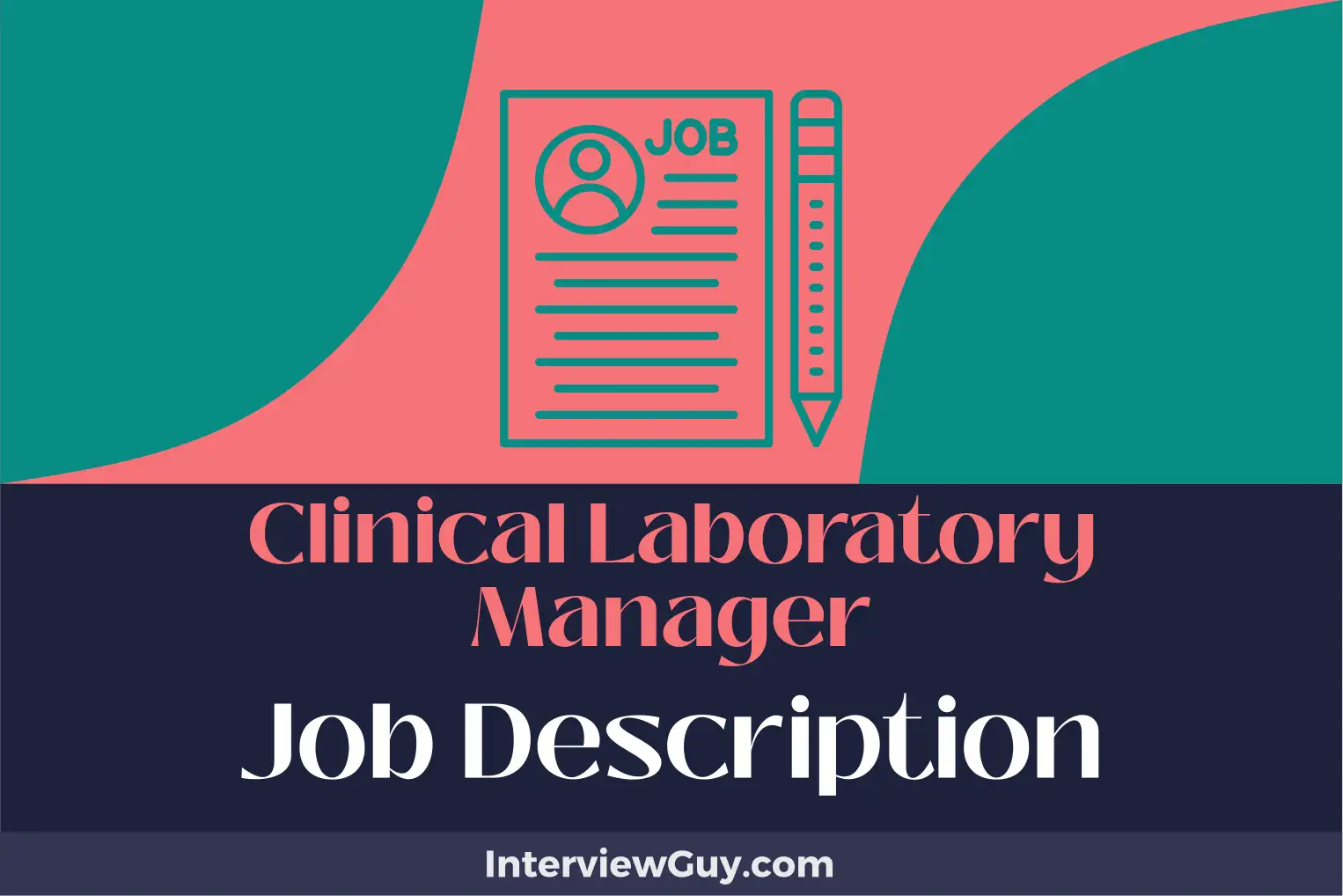 clinical laboratory manager job description