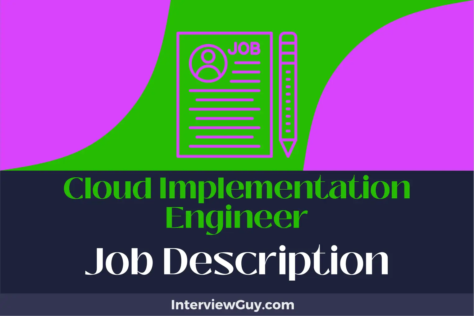 cloud implementation engineer job description
