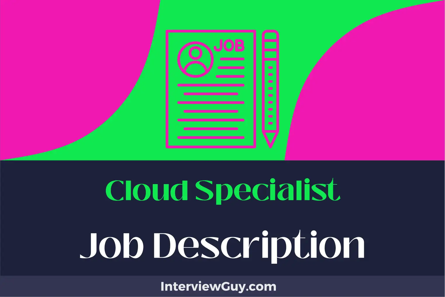 cloud specialist job description
