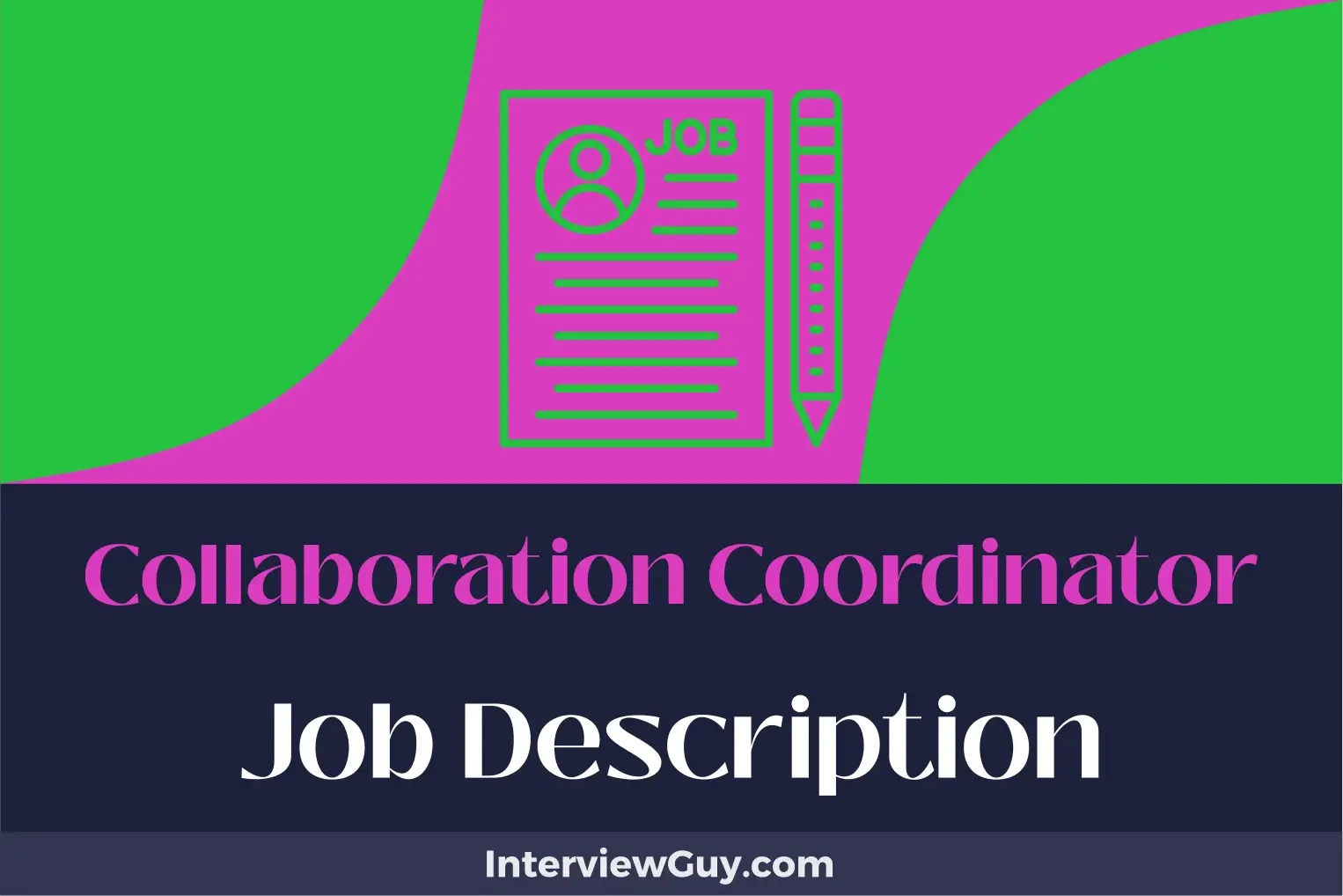 collaboration coordinator job description