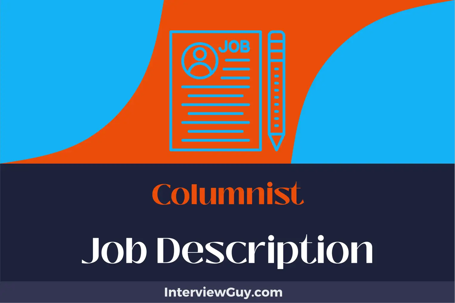 columnist job description