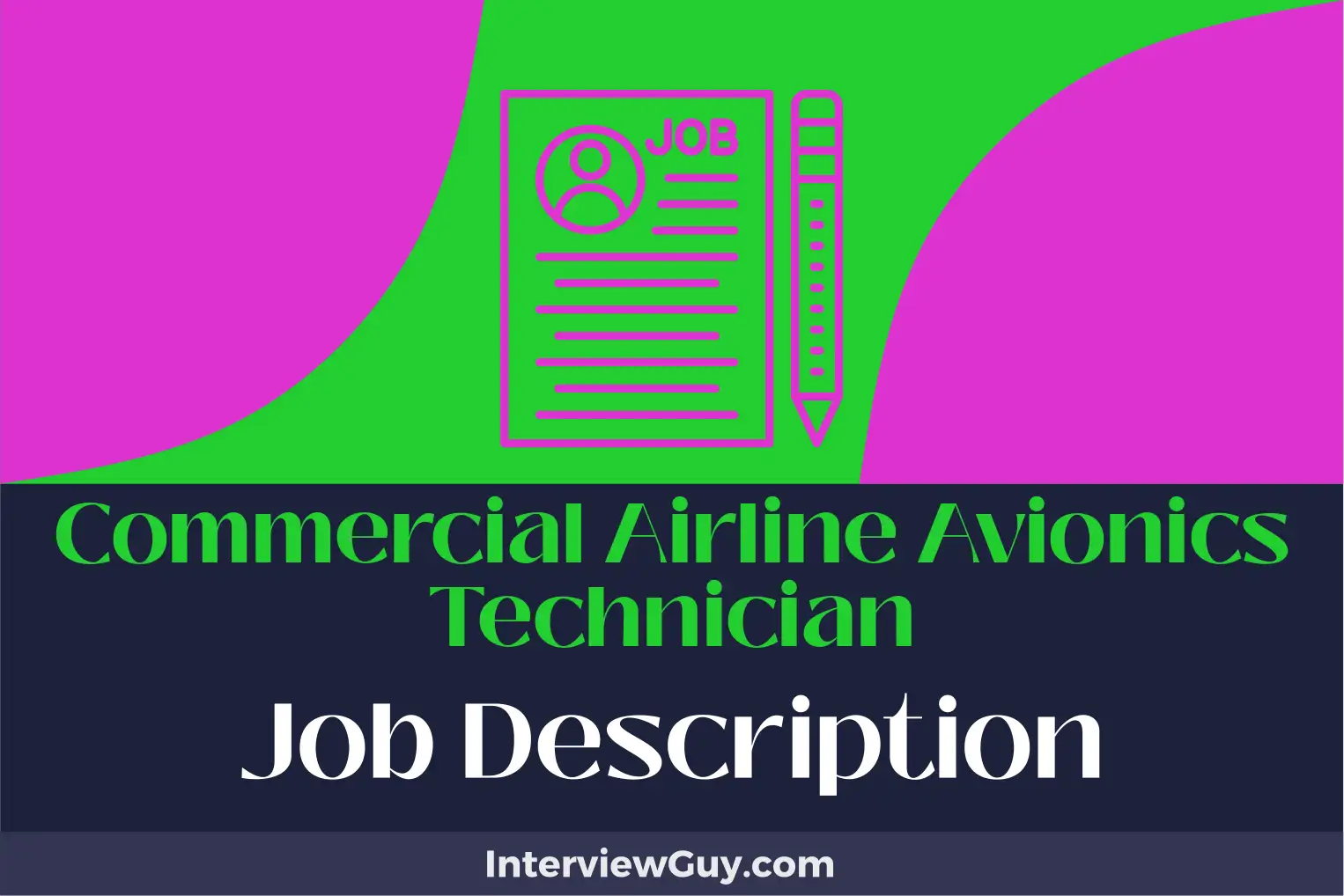 commercial airline avionics technician job description