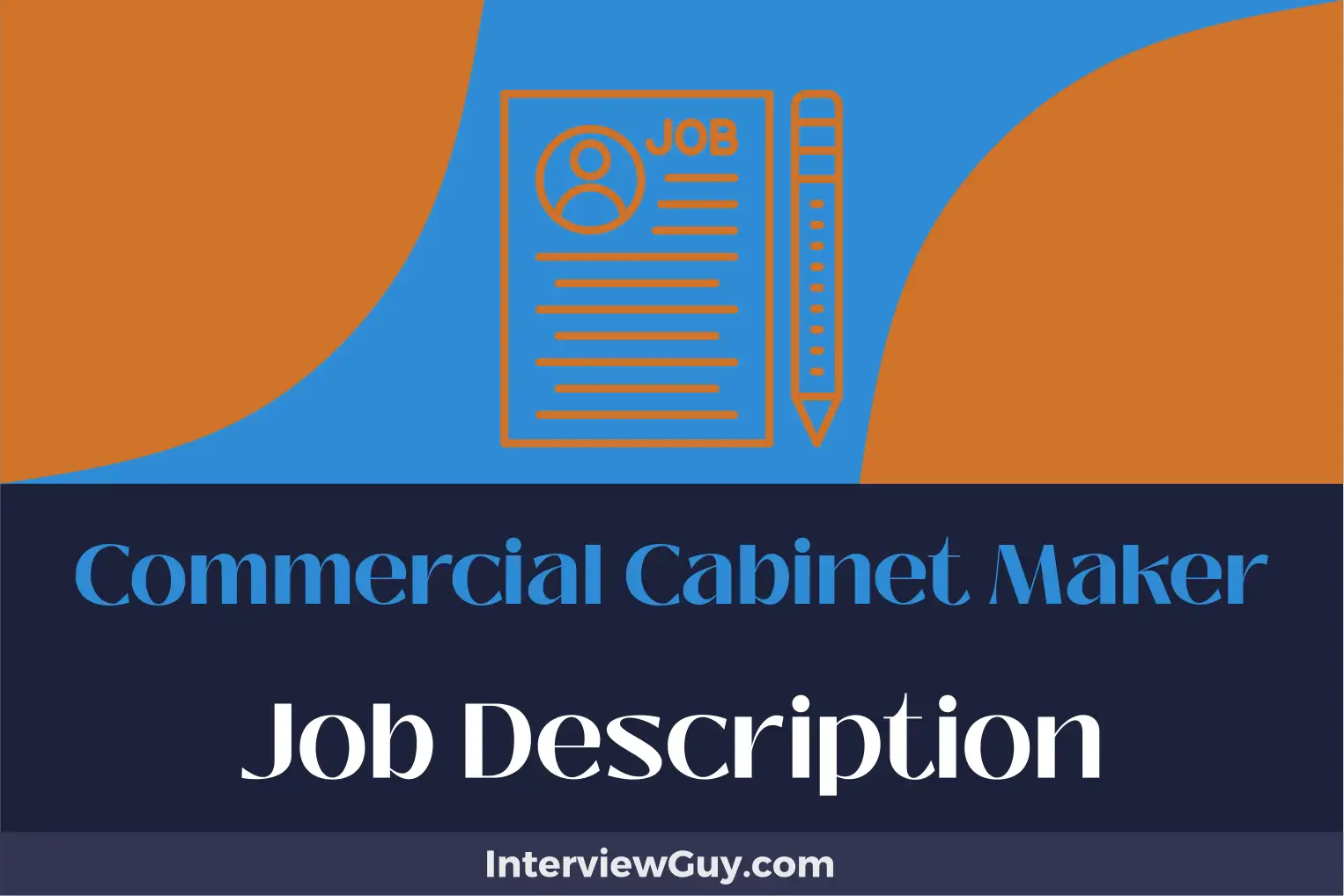 commercial cabinet maker job description