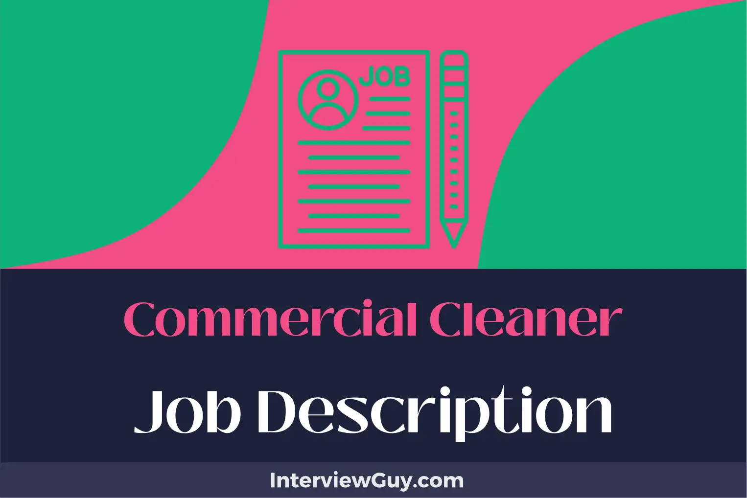 commercial cleaner job description