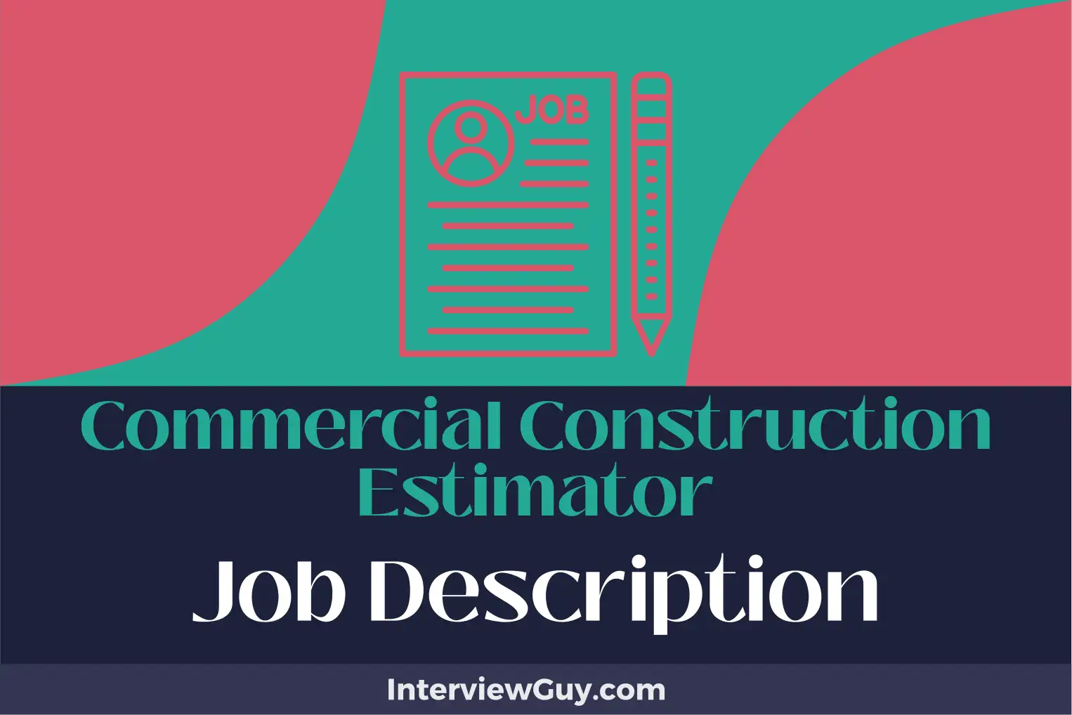 commercial construction estimator job description