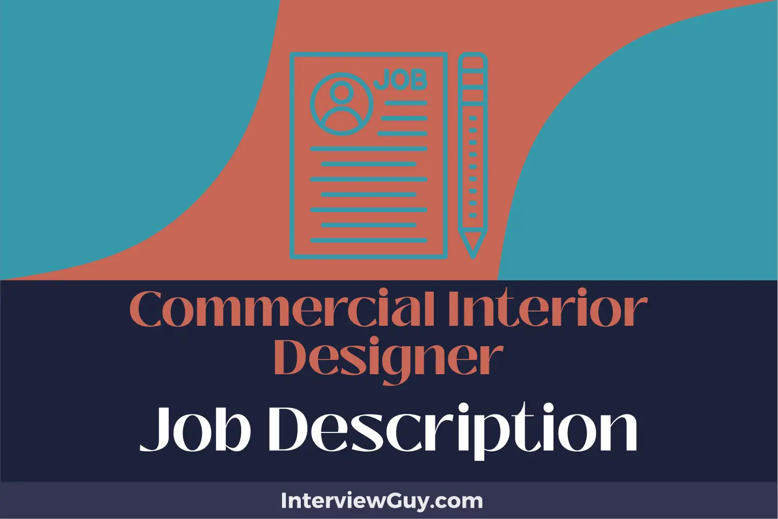commercial interior designer job description